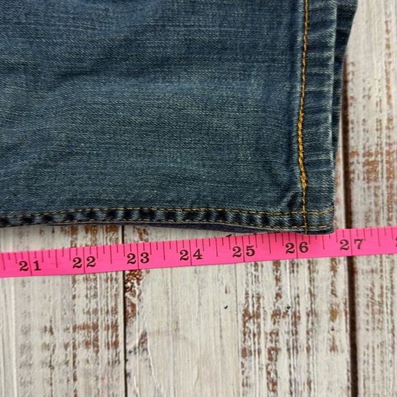 Levi's straight leg "502" blue jeans size 28 - Picture 8 of 15